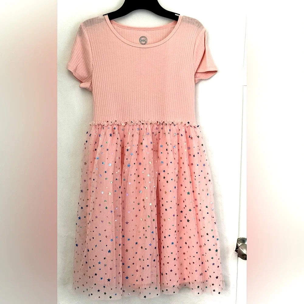 Pink Summer Star TuTu Dress from Wonder Nation - Picture 1 of 13